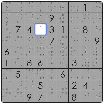 x wing sudoku technique